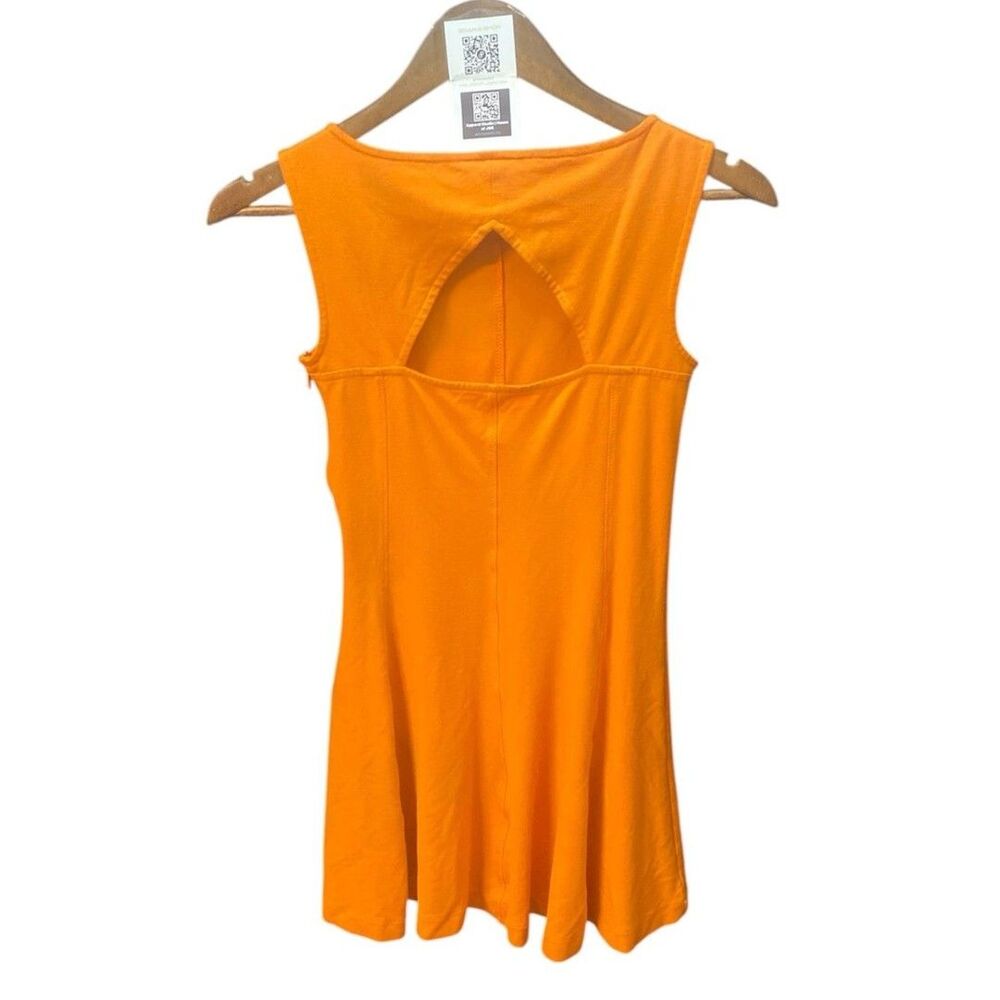 Banana Republic Sleeveless Orange Keyhole Back Women's Top size 0P